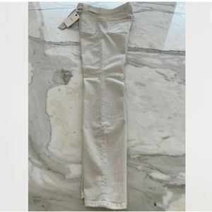 MOTHER THE LOOKER OATMEAL JEAN PANTS SIZE 28 NWTS!